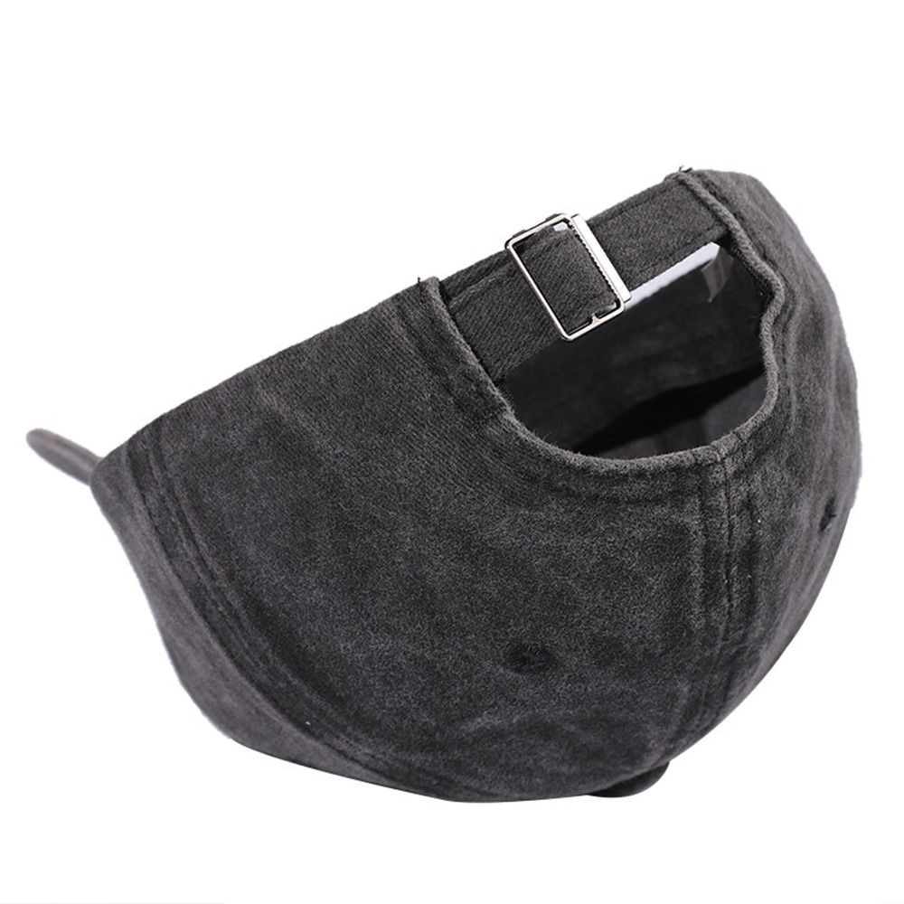 Vintage Fashion Hats - หมวกแก๊ปยีนส์ฟอกสไตล์วินเทจ หมวกกันแดด หมวกเบสบอลแบบขาดวินเทจ หมวกเบสบอลปักลาย DAD MOM