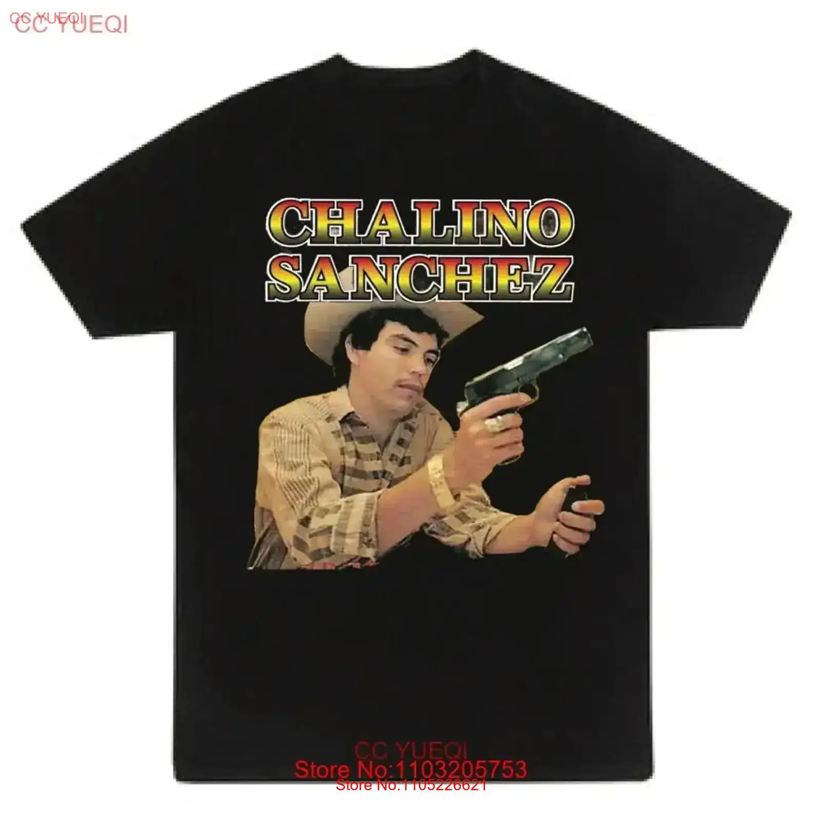 Vintage Fashion News - เสื้อยืด Chalino Sanchez ไซส์ S-5XL ใหม่