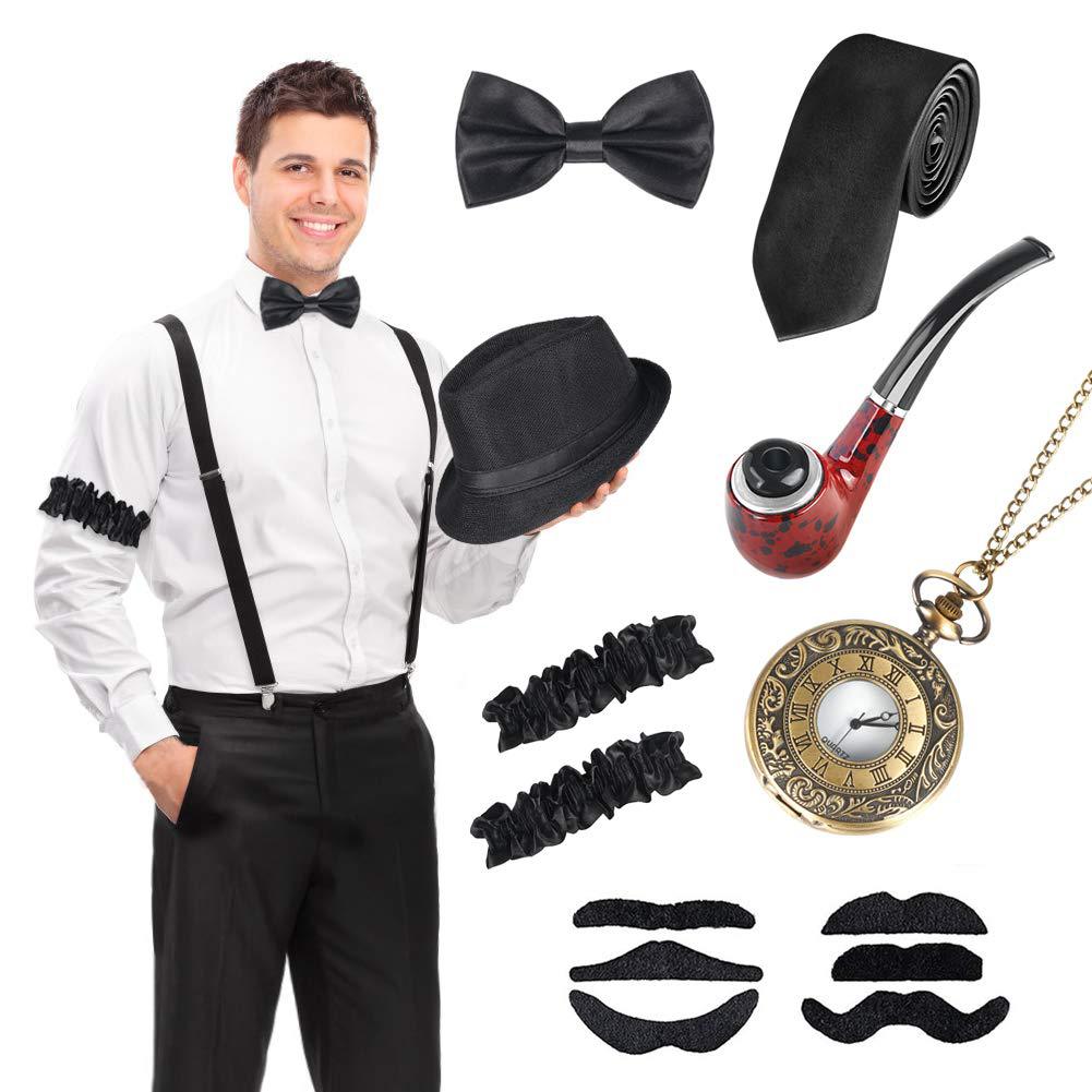 Vintage Fashion Hats - 1920s Ball Party หมวก Gangster Bandit
