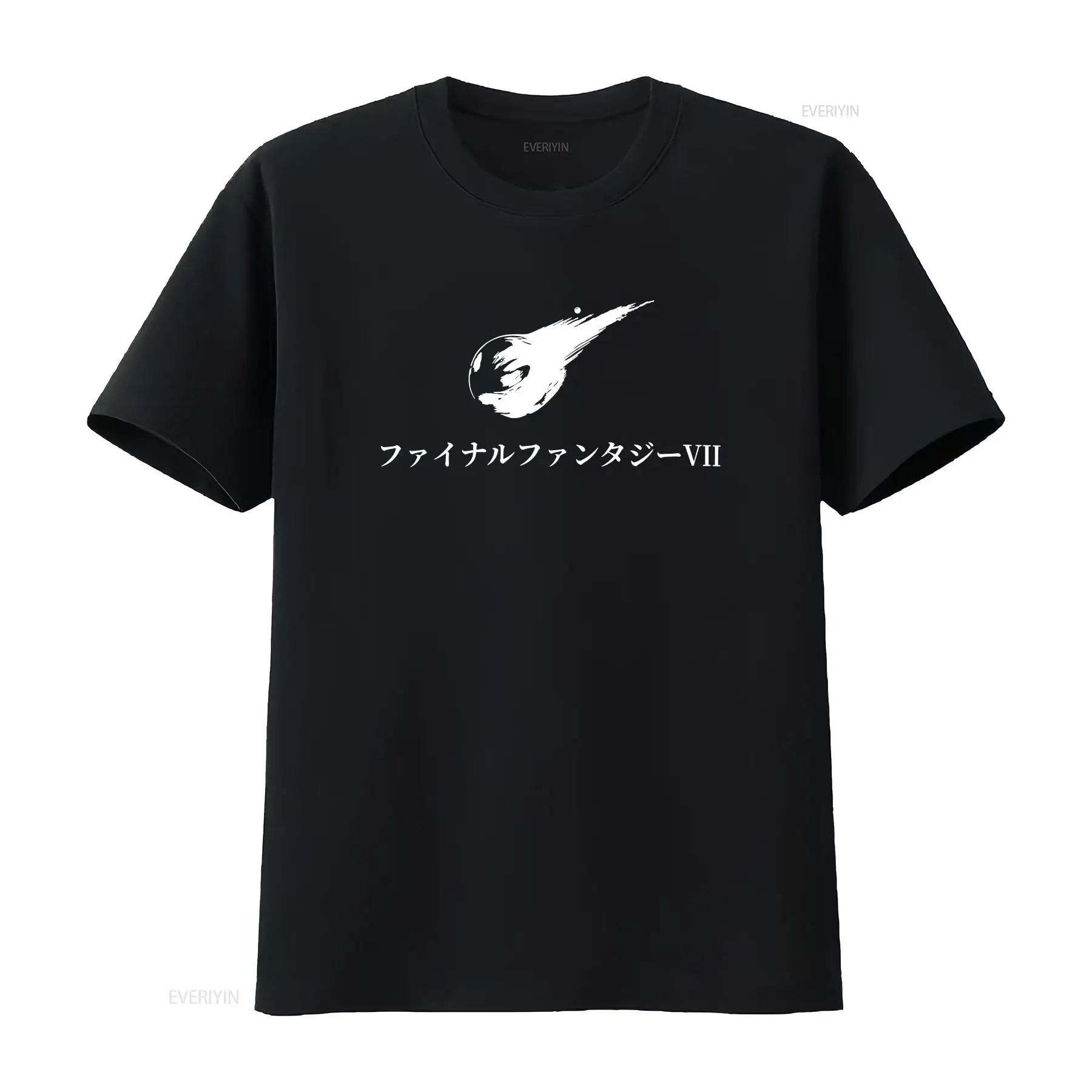Vintage Fashion Wear - เสื้อยืด FF7 JP หลายสี สไตล์วินเทจ ล้างสีแล้ว