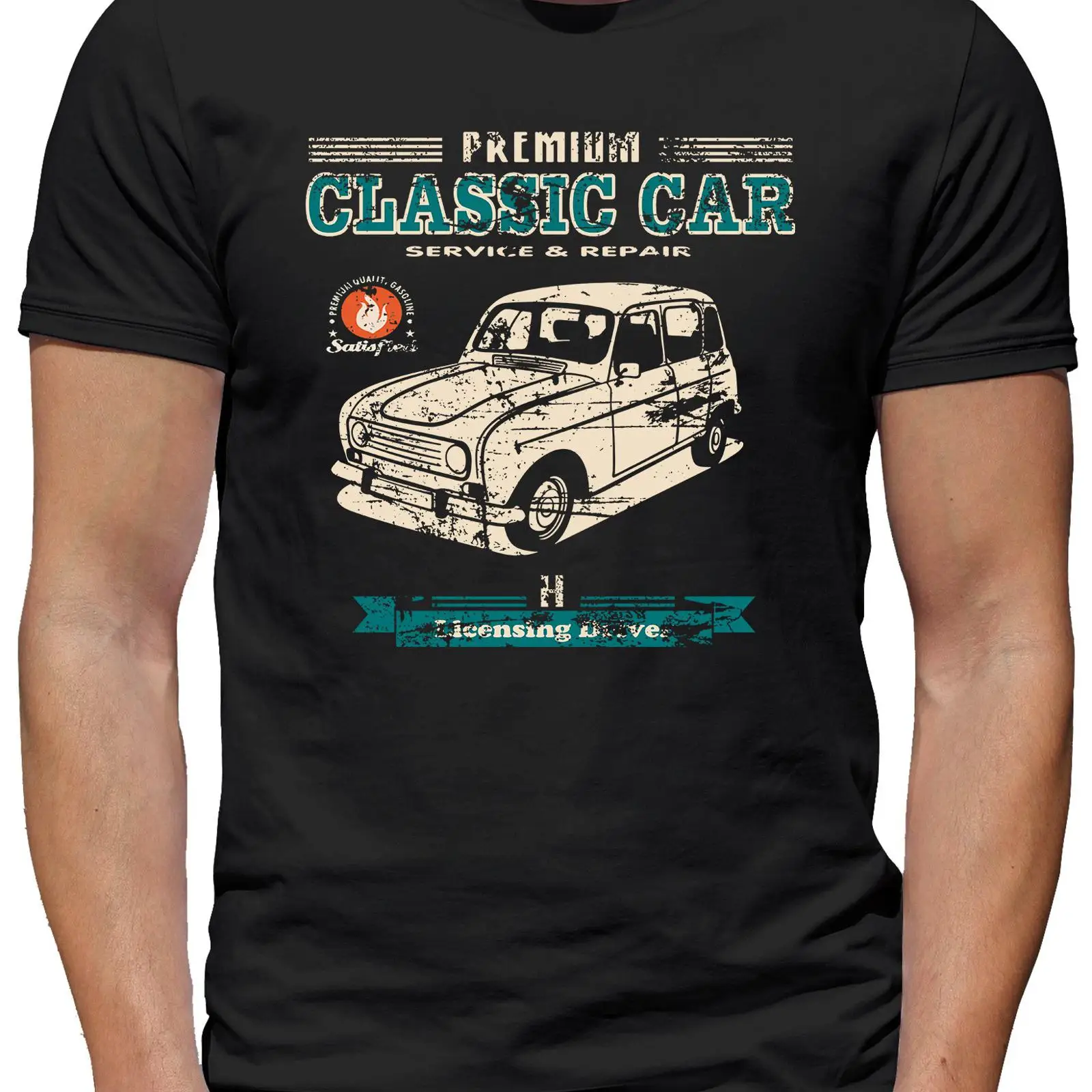 Vintage Fashion Herren - เสื้อยืด People R4 Herren วินเทจ ลุคเท่