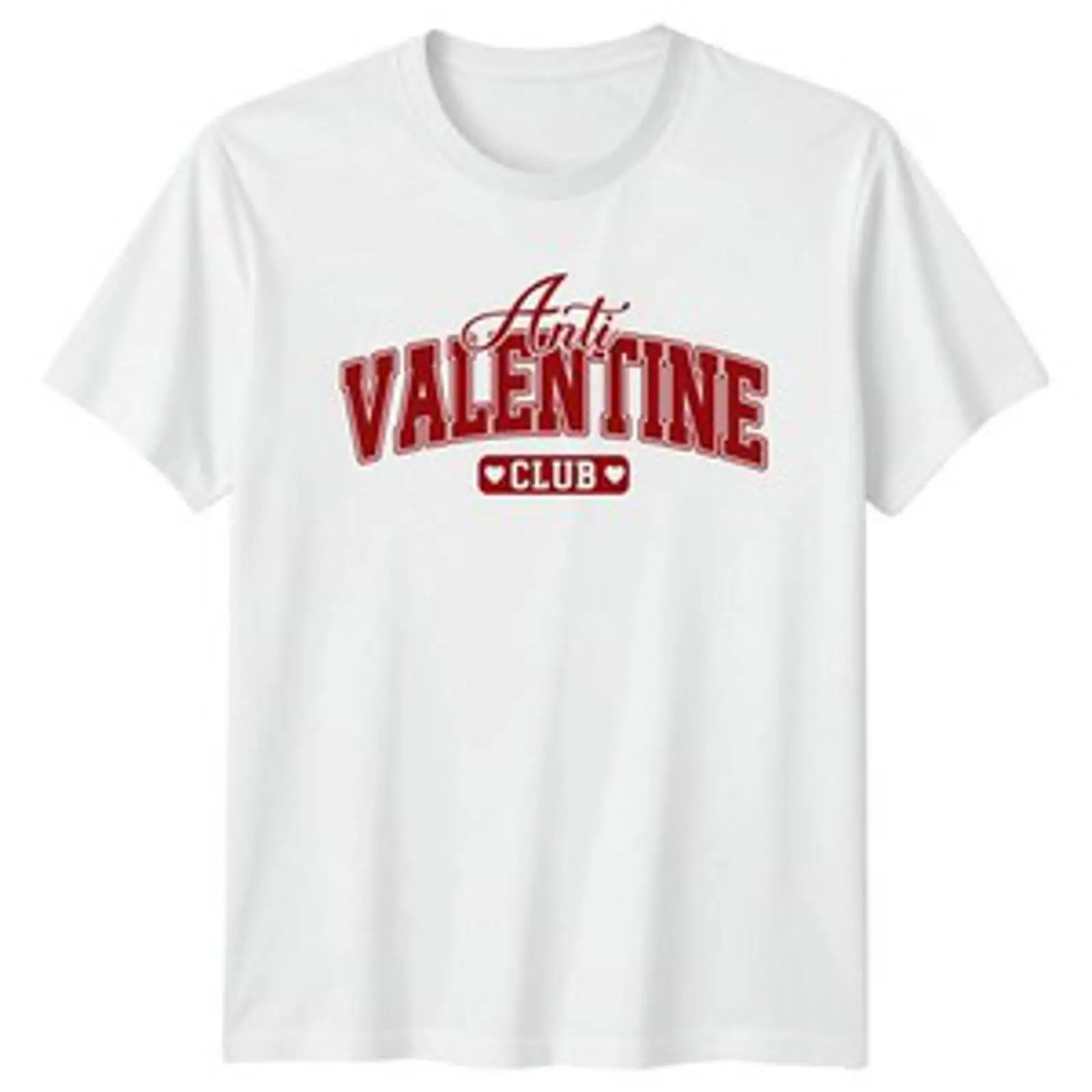 Vintage Fashion Herren - แอนตี้วาเลนไทน์คลับฮอลิเดย์ส เฮอร์เรน ทีเสื้อ ดามัน กราฟิก ท็อป