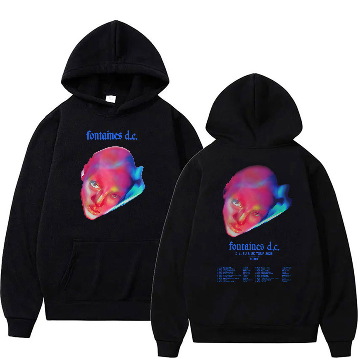 Vintage Fashion Eu - เสื้อฮู้ด Fontaines D.C. Dopamine Chamber ทัวร์