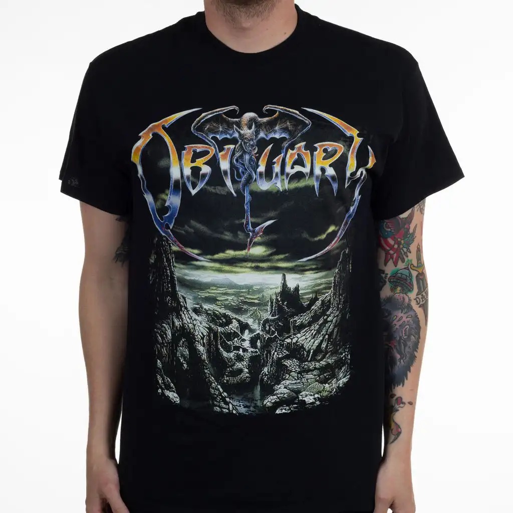 Vintage Fashion Obituaries - 2026 ฤดูร้อนใหม่เสื้อยืดกราฟิก Obituary Band Unisex Summer