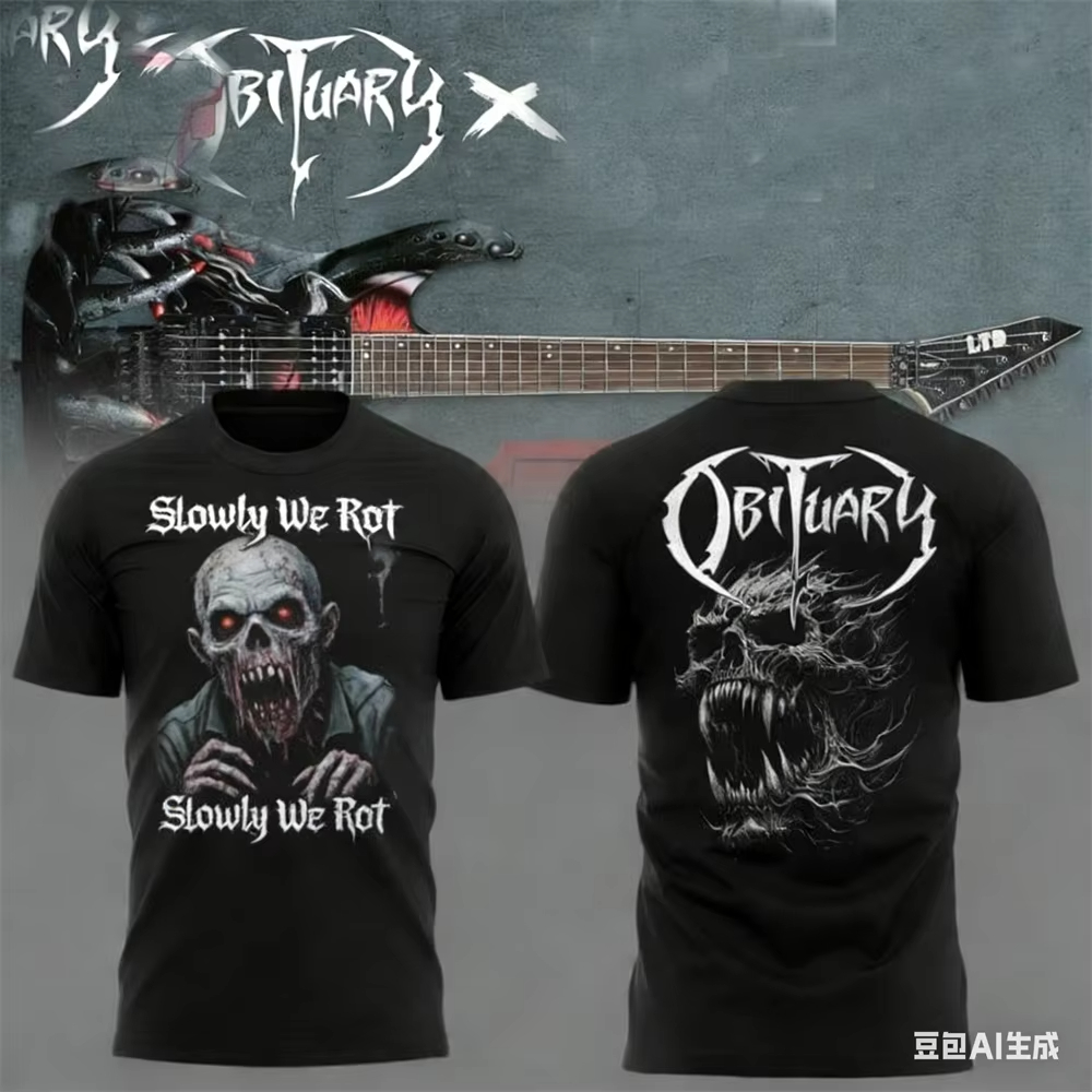 เสื้อยืดพิมพ์ลาย 3 มิติ วงดนตร - Vintage Fashion Obituaries บทวิจารณ์และราคา