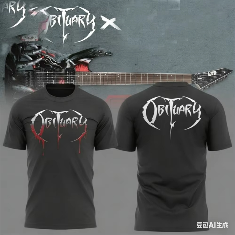 เสื้อยืดพิมพ์ลาย 3 มิติ วงดนตร - Vintage Fashion Obituaries บทวิจารณ์และราคา