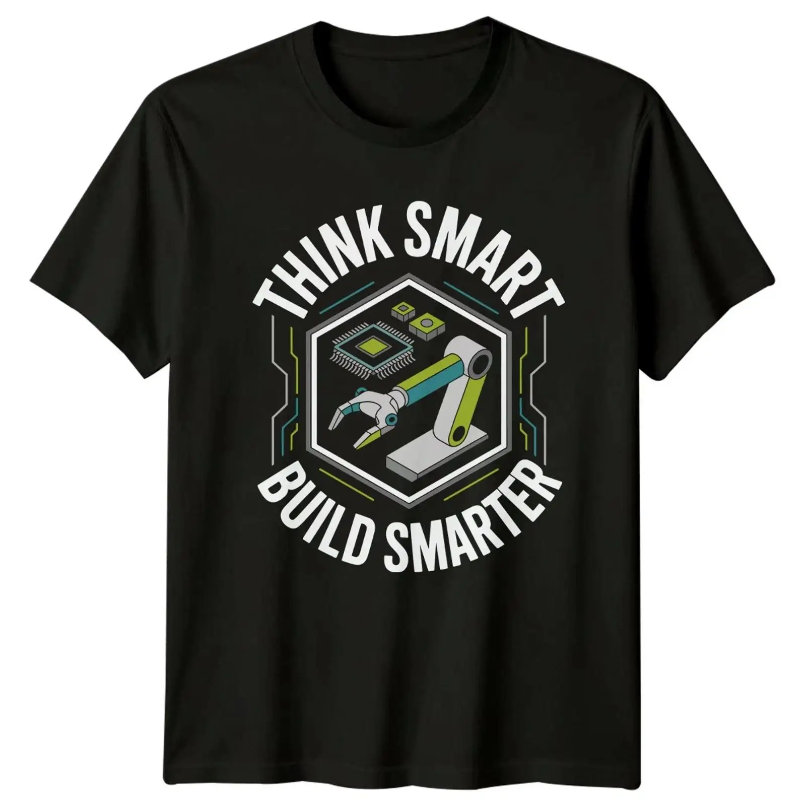เสื้อยืด Think Smart Build Sma - Vintage Fashion Build บทวิจารณ์และราคา