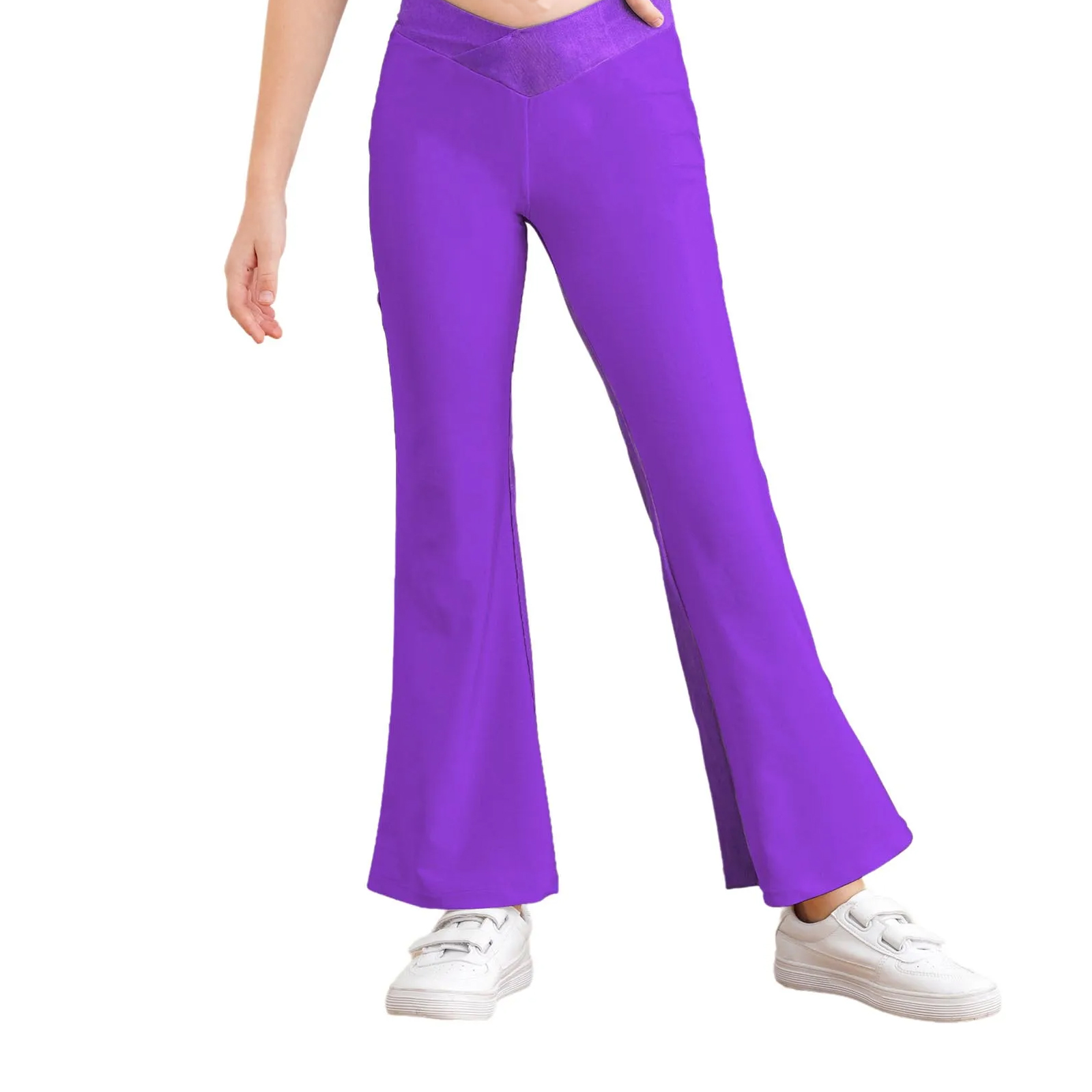 เด็กผู้หญิงเงา Flared กางเกงกา - Wide Leg Trouser 70S บทวิจารณ์และราคา