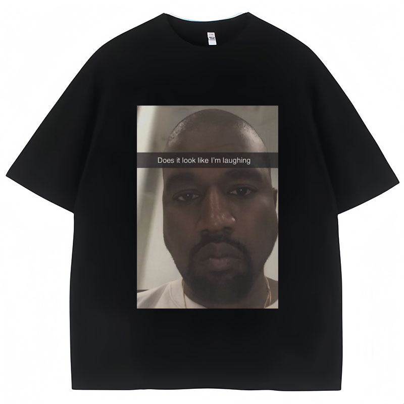 เสื้อยืดลายตลก Kanye West ดีไซ - Vintage Fashion Looks บทวิจารณ์และราคา