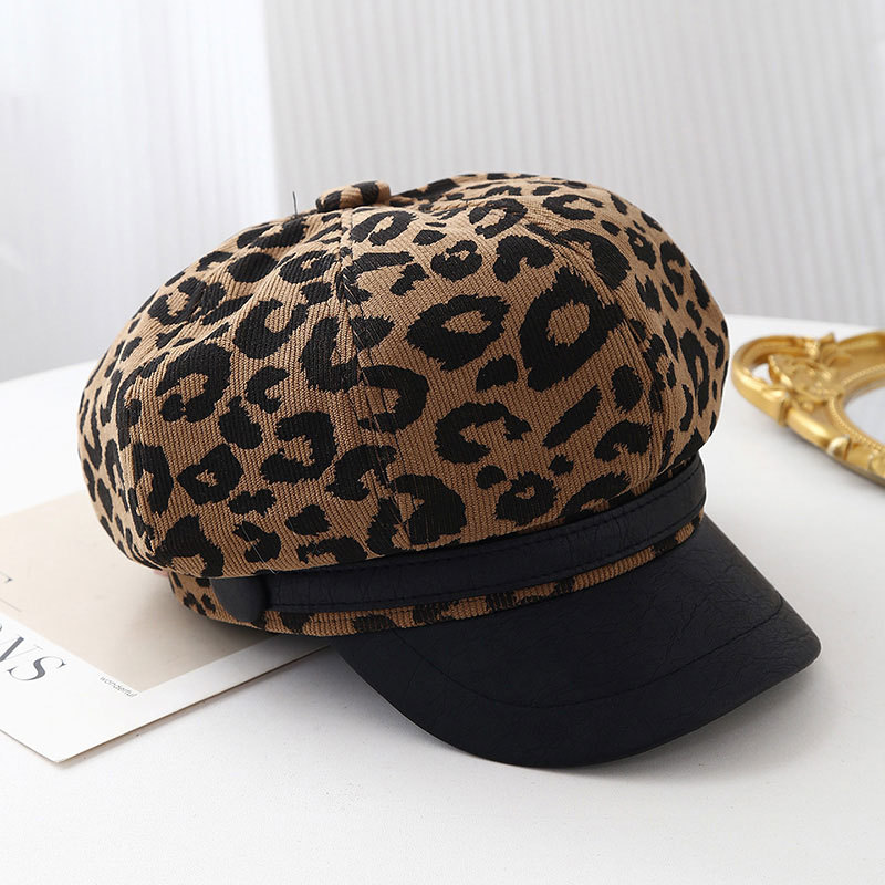 หมวกเบเร่ต์ลายเสือดาวสไตล์เรโท - Vintage Fashion Hats บทวิจารณ์และราคา