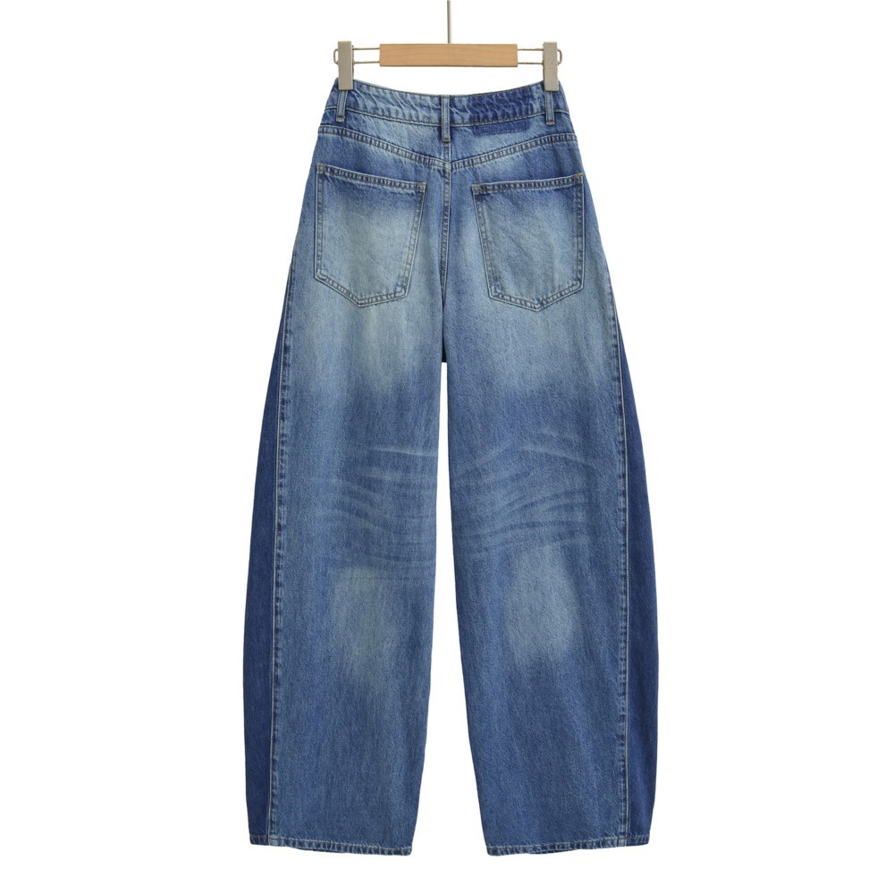 กางเกงยีนส์ทรงหลวมขากว้างสไตล์ - Wide Leg Trouser 70S บทวิจารณ์และราคา