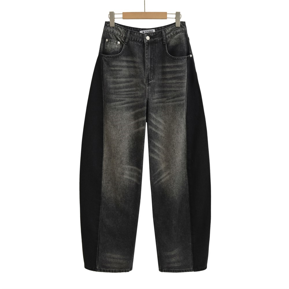 กางเกงยีนส์ทรงหลวมขากว้างสไตล์ - Wide Leg Trouser 70S บทวิจารณ์และราคา