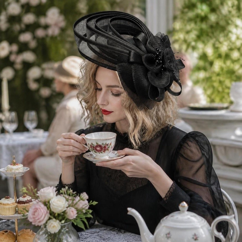 หมวกแฟสซิเนเตอร์ผู้หญิงทำจากซิ - Vintage Fashion Hats บทวิจารณ์และราคา