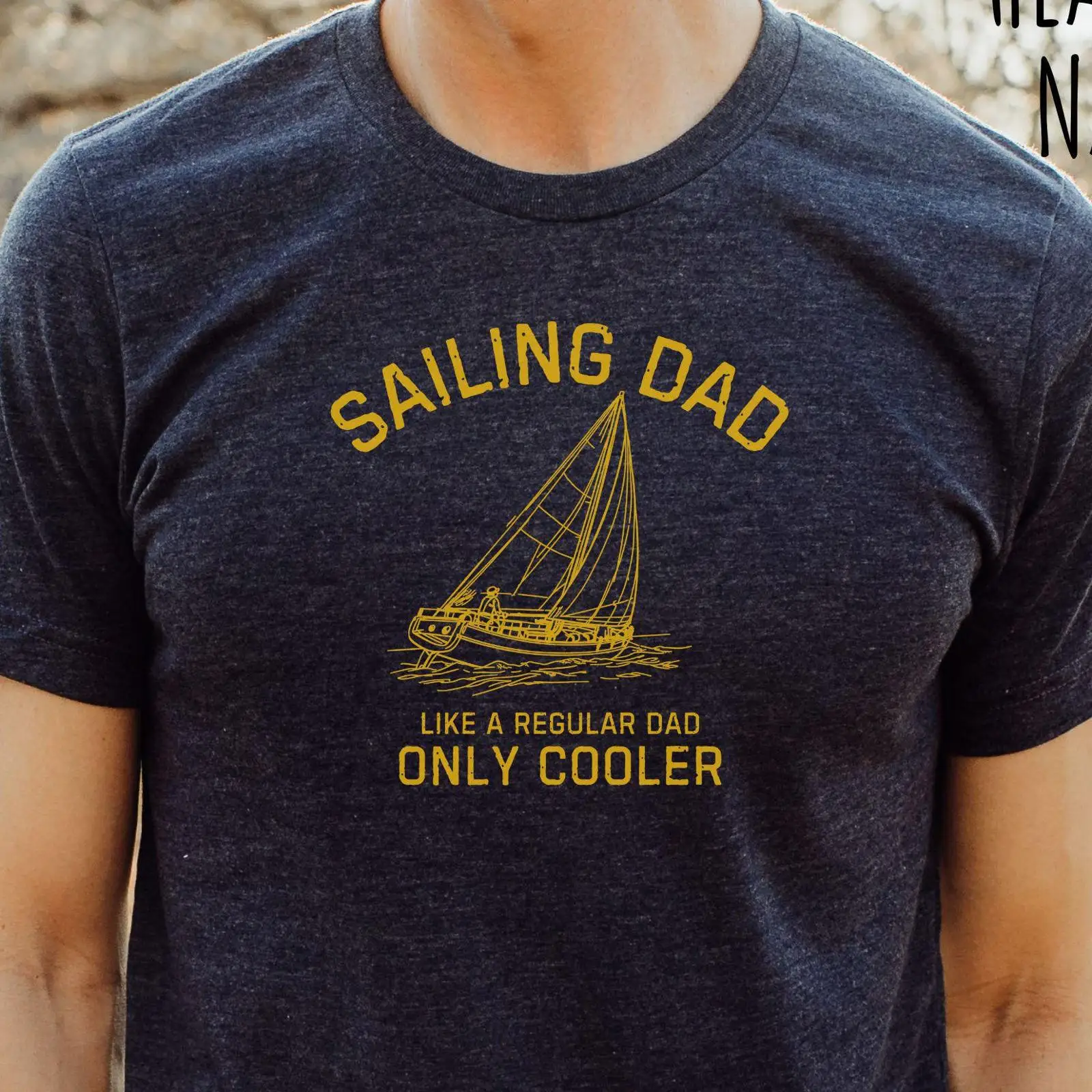เสื้อยืดลายพ่อชาวประมงสุดฮา สำ - Vintage Yacht Fashion บทวิจารณ์และราคา