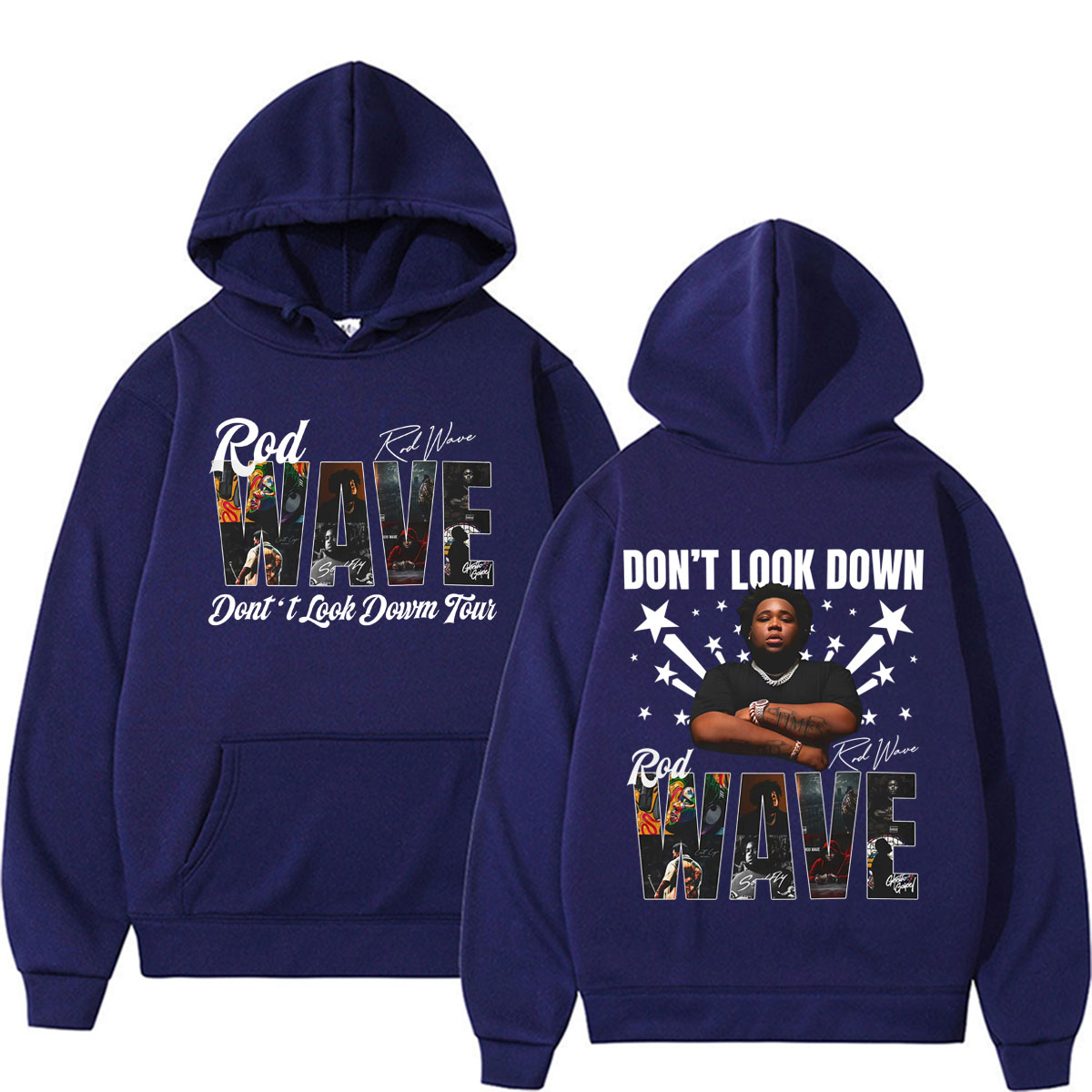 เสื้อฮู้ดทัวร์ Don't Look Down - Vintage Fashion Looks บทวิจารณ์และราคา