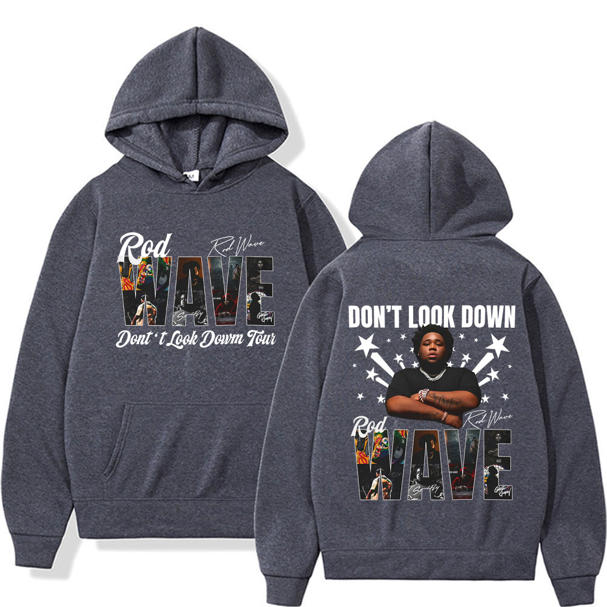 เสื้อฮู้ดทัวร์ Don't Look Down - Vintage Fashion Looks บทวิจารณ์และราคา