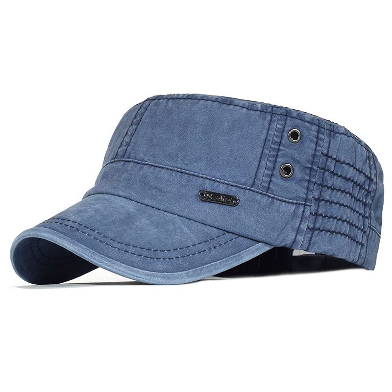 Unisex Four Seasons ล้างผ้าฝ้า - Vintage Fashion Hats บทวิจารณ์และราคา