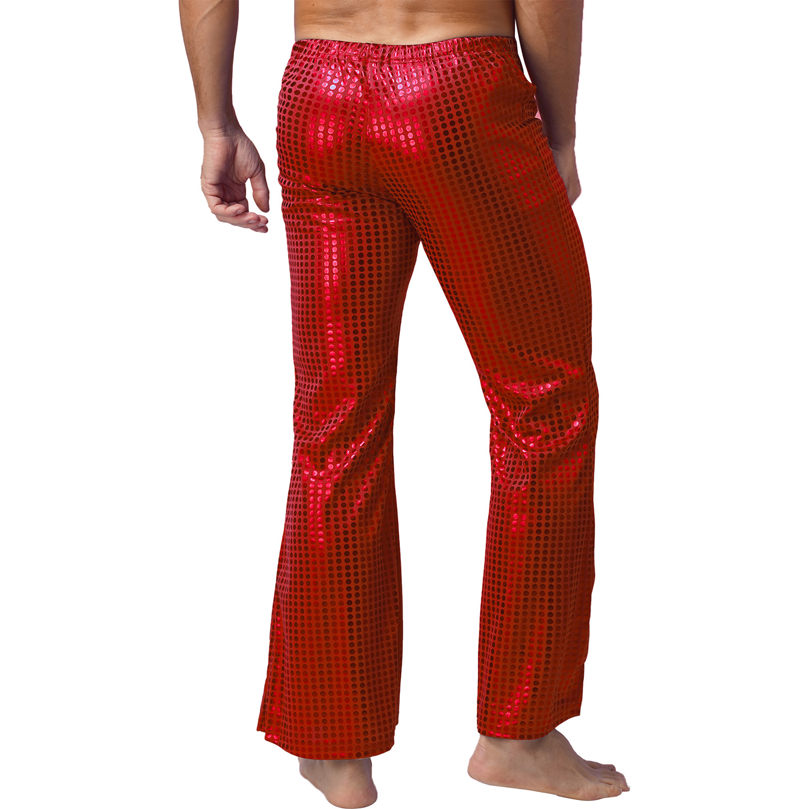 กางเกงบุรุษทรงฮิปฮอปดิสโก้ปักเ - Wide Leg Trouser 70S บทวิจารณ์และราคา