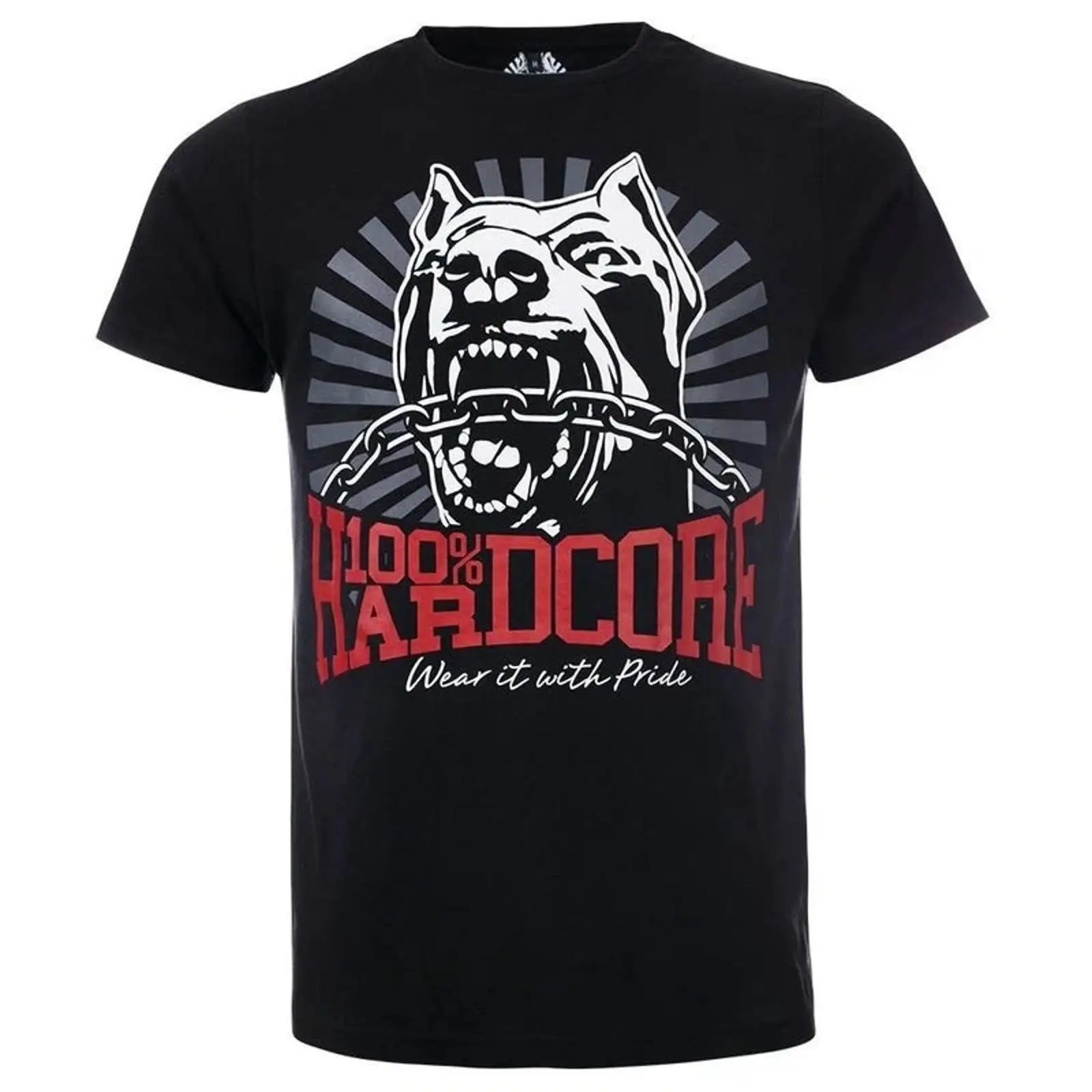 เสื้อยืดผู้ชาย 100 HARDCORE ลา - Vintage Fashion Herren บทวิจารณ์และราคา