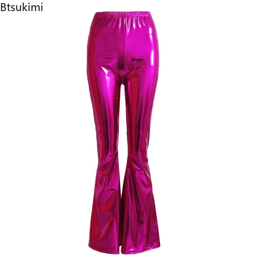 กางเกงขาบานเงาสำหรับผู้หญิง กา - Wide Leg Trouser 70S บทวิจารณ์และราคา