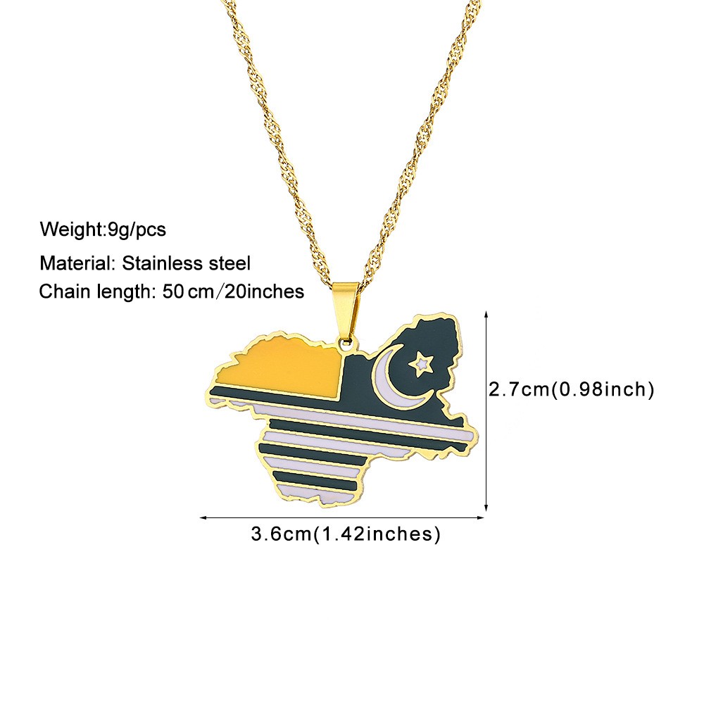 สร้อยคอจี้แคชเมียร์เคลือบอีนาเ - Vintage Fashion Eu บทวิจารณ์และราคา