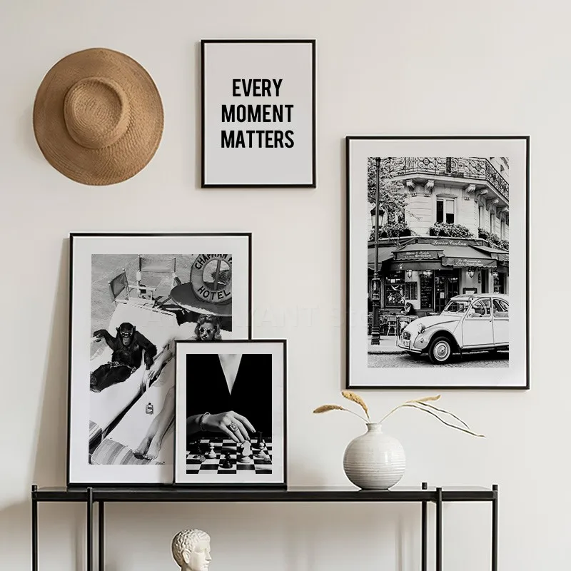สีดําและสีขาว Vintage Wall Art - Vintage Vogue Fashion Poster บทวิจารณ์และราคา