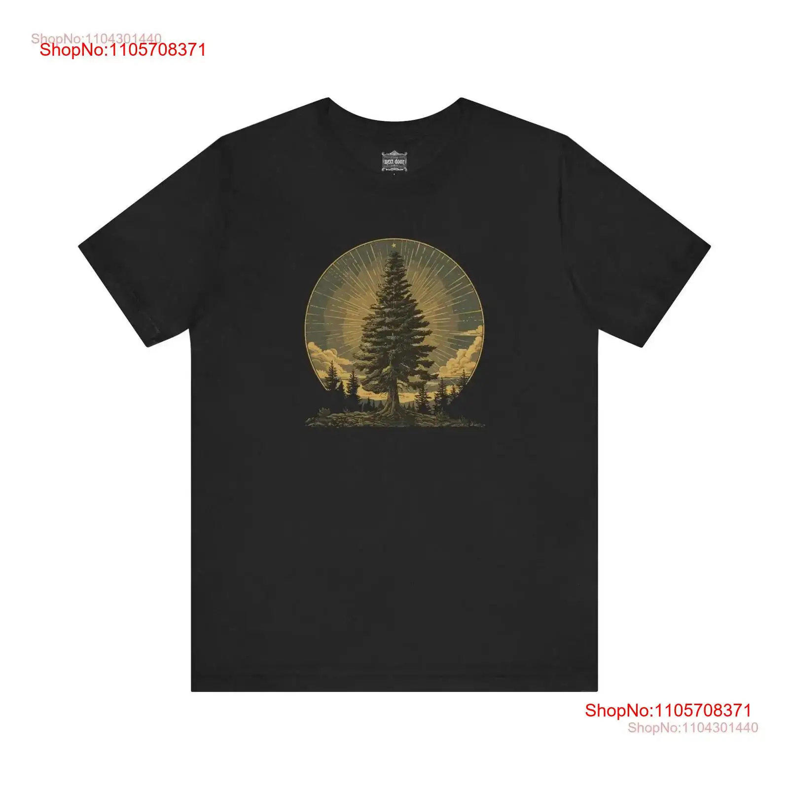 เสื้อยืดเจอร์ซีย์ลายป่าไม้สีเข - Vintage Fashion Icons บทวิจารณ์และราคา
