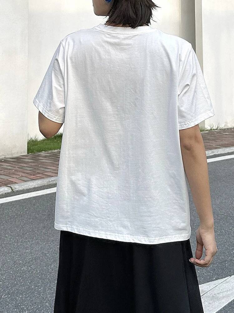 ดอท วีเมนเสื้อยืดพิมพ์ลาย 3 มิ - Vintage Fashion Build บทวิจารณ์และราคา