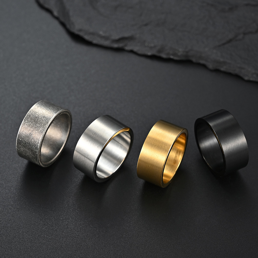 แหวนแต่งงานสีดำสำหรับผู้ชายและ - Vintage Fashion Rings For Women บทวิจารณ์และราคา