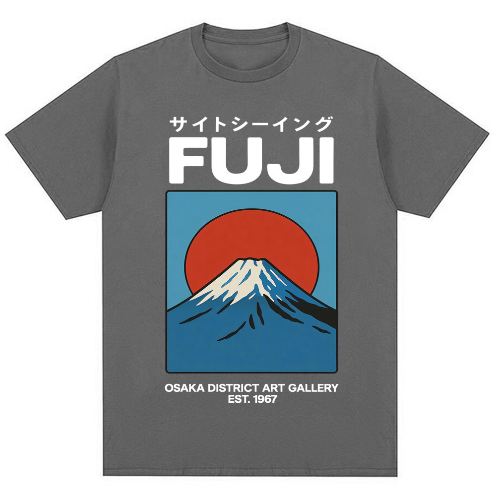 เสื้อยืดสไตล์ญี่ปุ่น ฟูจิ โอซา - Vintage Fashion Osaka บทวิจารณ์และราคา