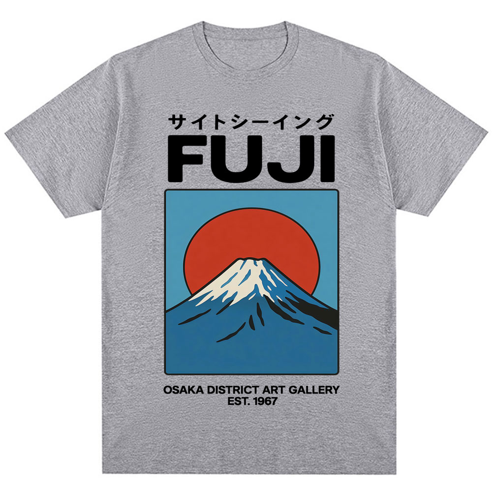 เสื้อยืดสไตล์ญี่ปุ่น ฟูจิ โอซา - Vintage Fashion Osaka บทวิจารณ์และราคา