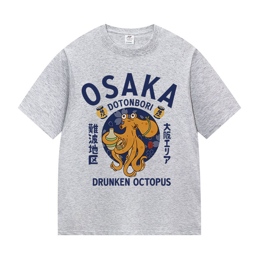 เสื้อยืดโอซาก้า โดโตนโบริ ปลาห - Vintage Fashion Osaka บทวิจารณ์และราคา