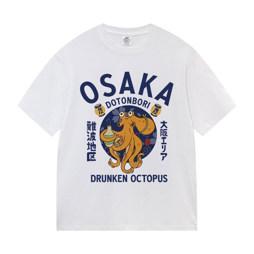 เสื้อยืดโอซาก้า โดโตนโบริ ปลาห - Vintage Fashion Osaka บทวิจารณ์และราคา