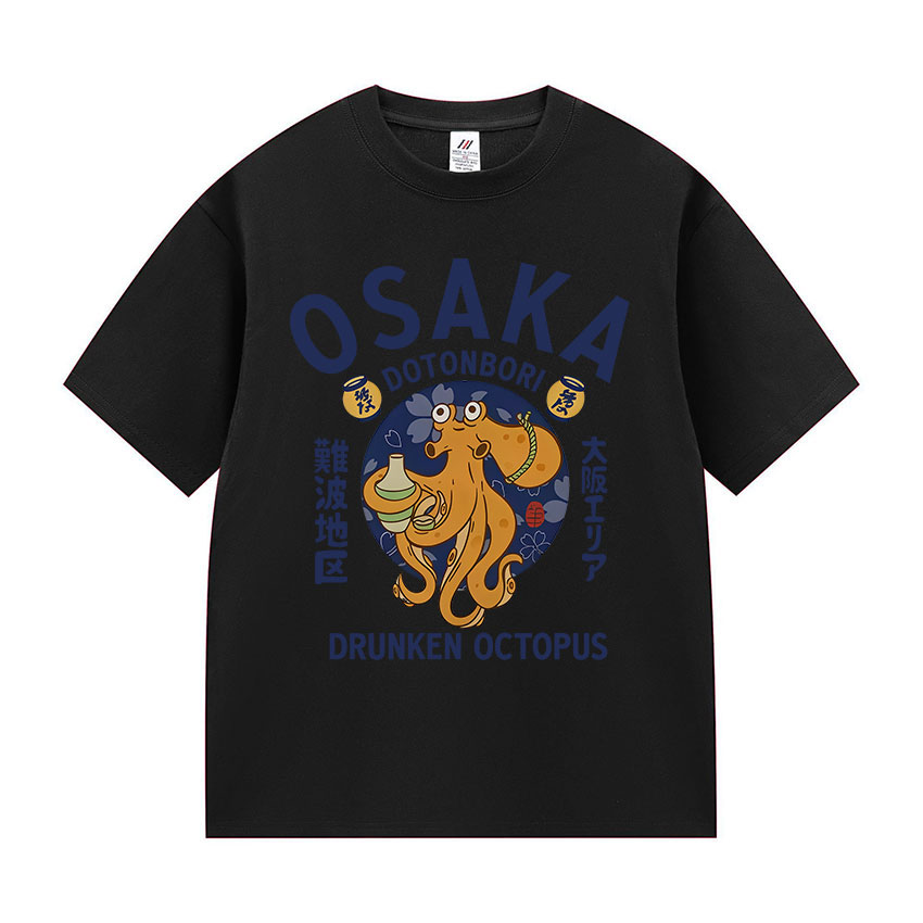 เสื้อยืดโอซาก้า โดโตนโบริ ปลาห - Vintage Fashion Osaka บทวิจารณ์และราคา