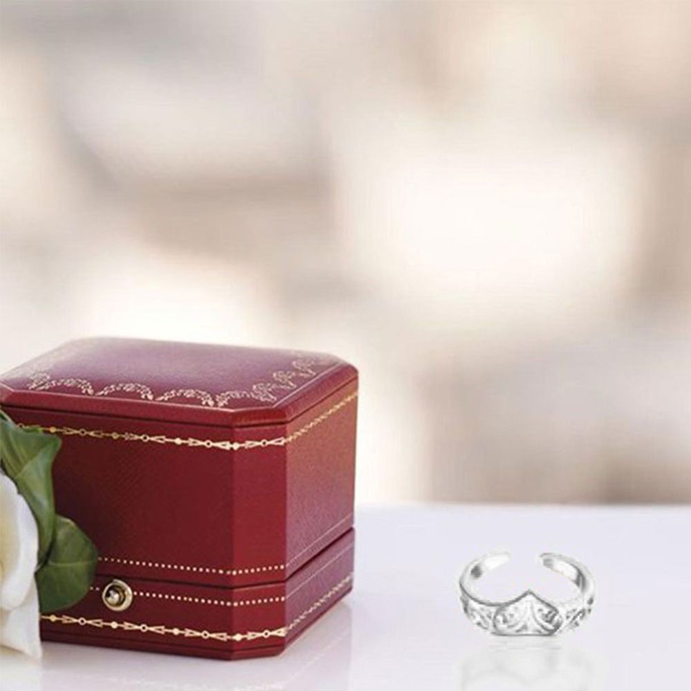 แหวนนิ้วเท้าลายดอกบัว สไตล์เกา - Vintage Fashion Rings For Women บทวิจารณ์และราคา
