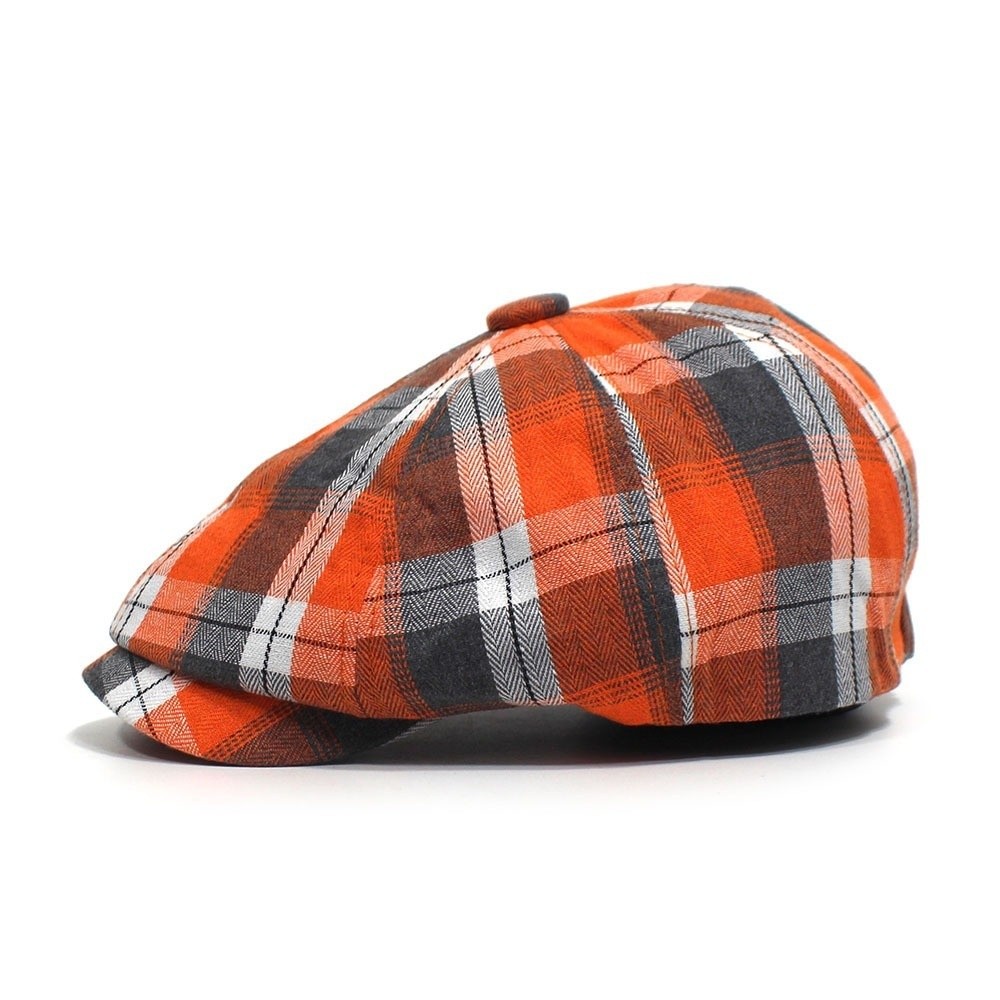 หมวกเบเรต์ลายสก็อตปีกสั้นแฟชั่ - Vintage Fashion Hats บทวิจารณ์และราคา