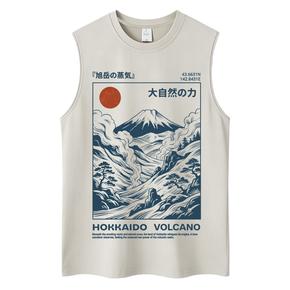 เสื้อกล้ามสไตล์ญี่ปุ่นลายวัดโอ - Vintage Fashion Osaka บทวิจารณ์และราคา