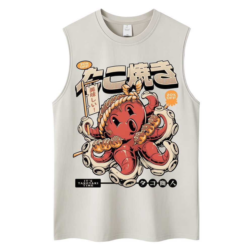 เสื้อกล้ามสไตล์ญี่ปุ่นลายวัดโอ - Vintage Fashion Osaka บทวิจารณ์และราคา