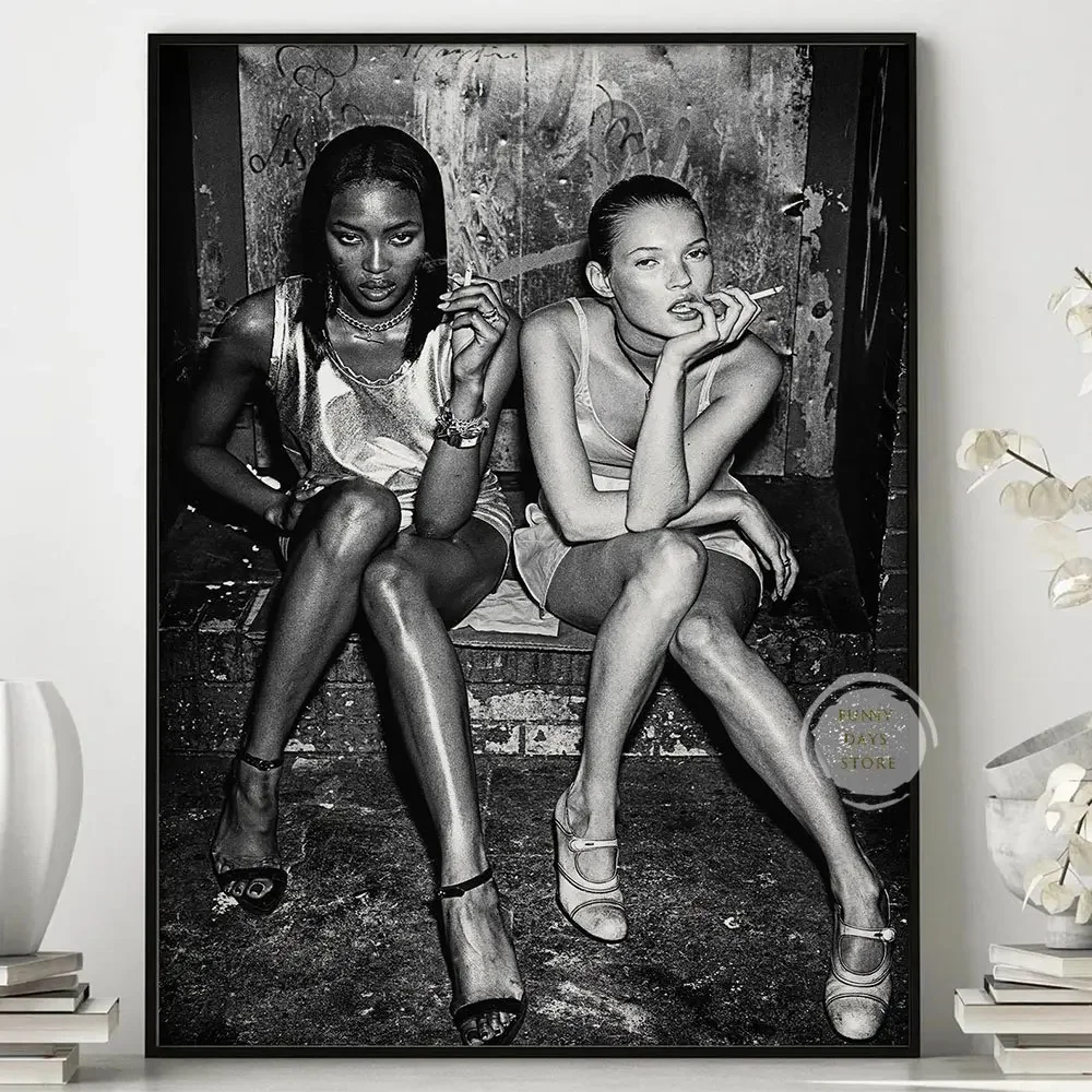 Vintage เซ็กซี่ซูเปอร์โมเดล Ka - Vintage Vogue Fashion Poster บทวิจารณ์และราคา
