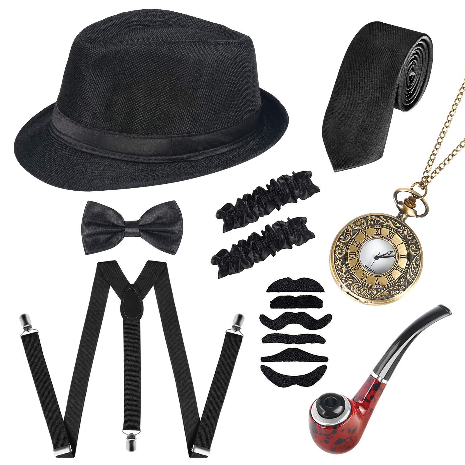 1920s Ball Party หมวก Gangster - Vintage Fashion Hats บทวิจารณ์และราคา
