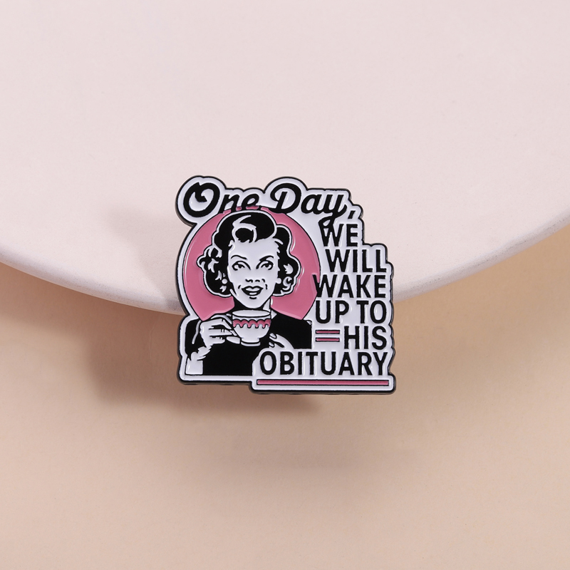 เข็มกลัดลายตลกขบขันสำหรับแม่บ้ - Vintage Fashion Obituaries บทวิจารณ์และราคา