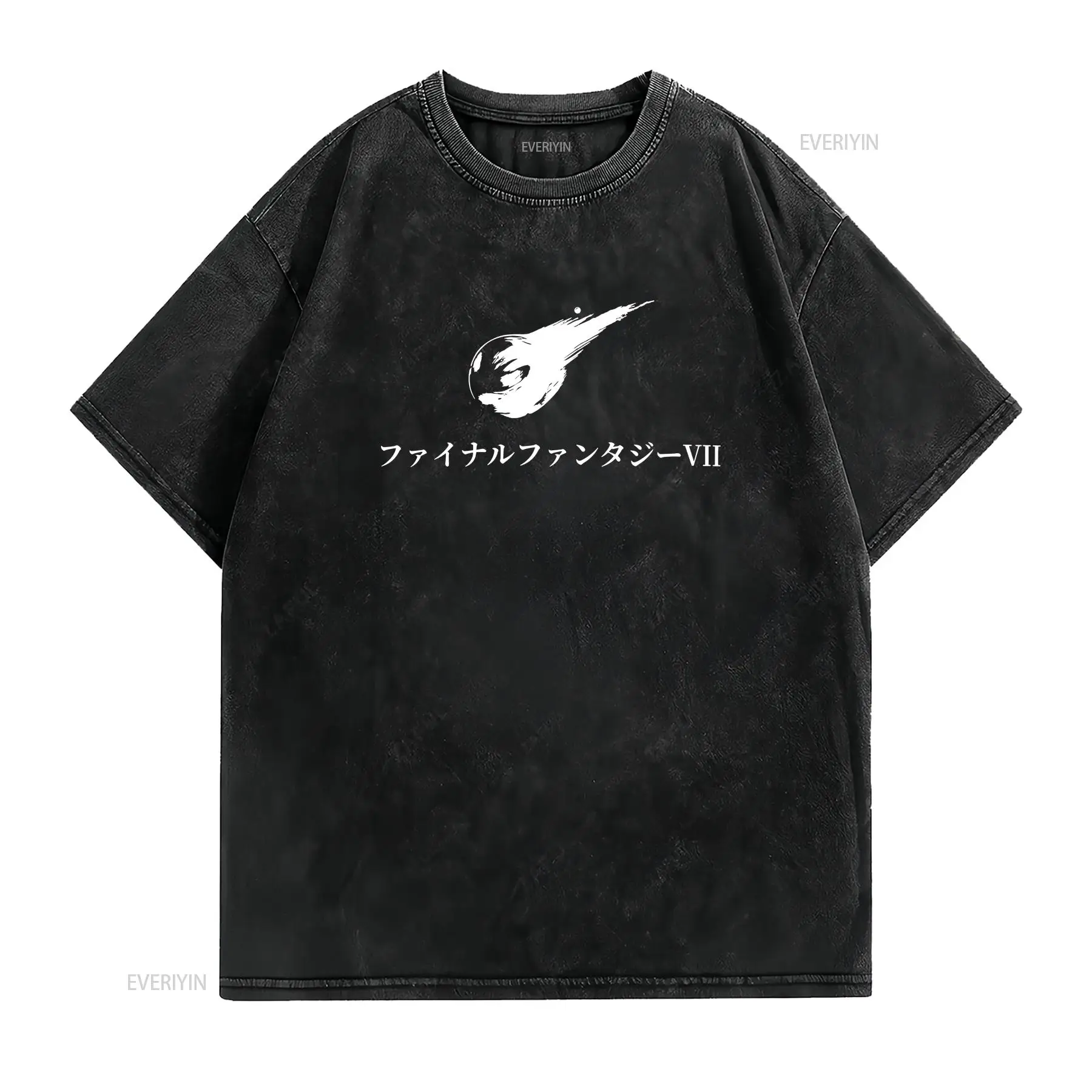เสื้อยืด FF7 JP หลายสี สไตล์วิ - Vintage Fashion Wear บทวิจารณ์และราคา