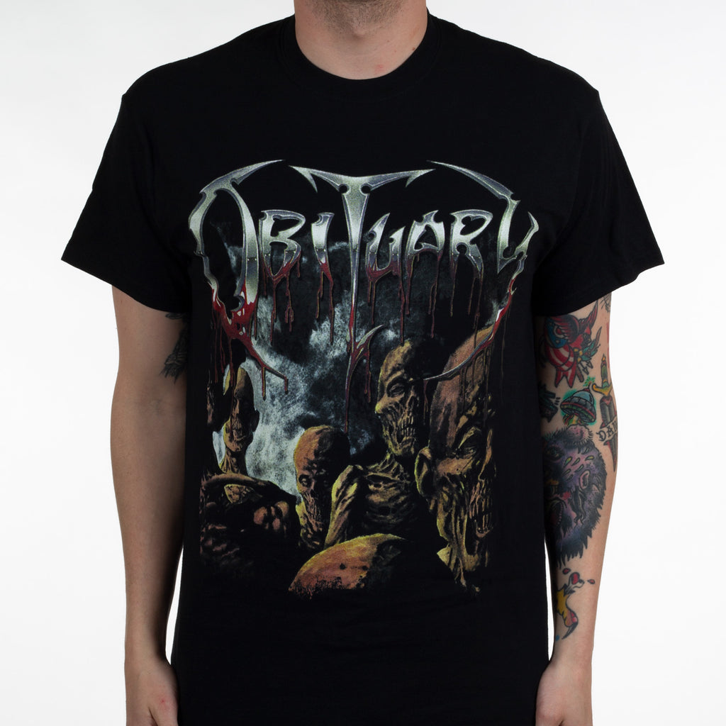 เสื้อยืดผ้าฝ้ายลายกราฟิก Obitu - Vintage Fashion Obituaries บทวิจารณ์และราคา