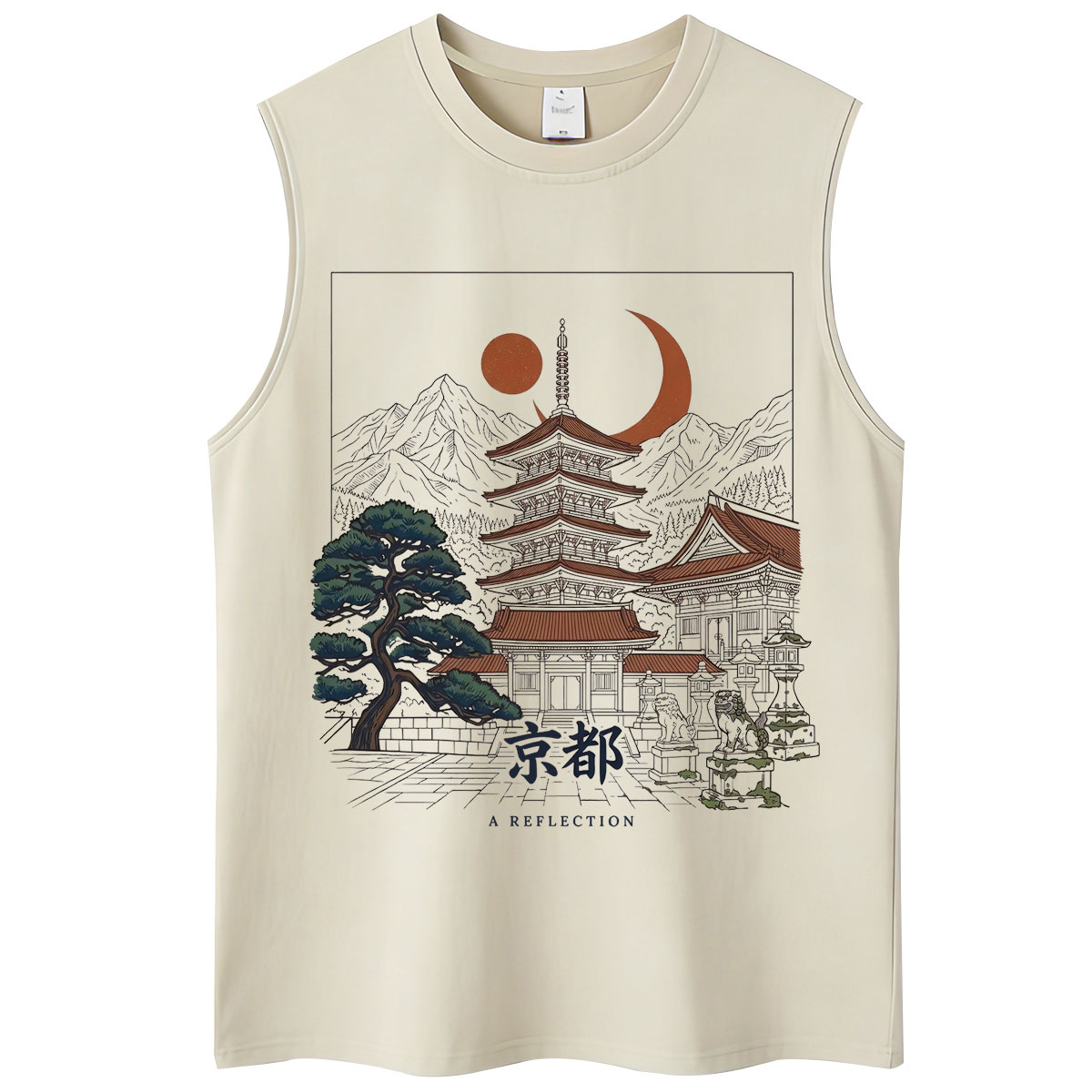 เสื้อกล้ามลายแมวตลาดผลไม้ออซาก - Vintage Fashion Osaka บทวิจารณ์และราคา
