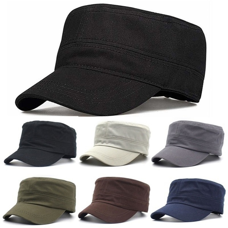 หมวกทหารสไตล์คลาสสิกแบบเรียบง่ - Vintage Fashion Hats บทวิจารณ์และราคา