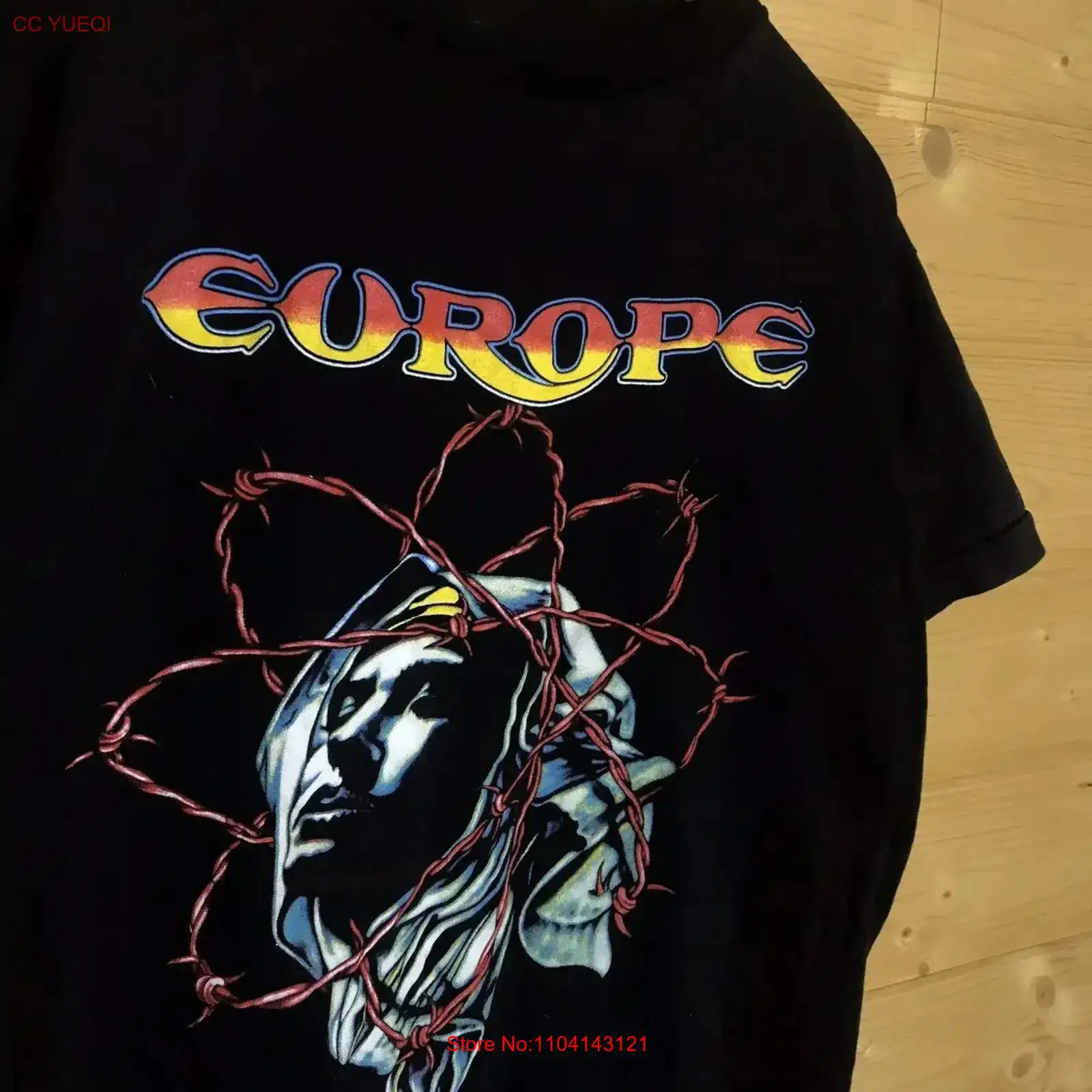เสื้อยืดวง New Europe Band Pri - Vintage Fashion News บทวิจารณ์และราคา