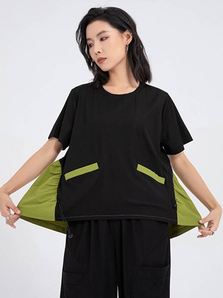 เสื้อยืดผู้หญิงสีเขียวแบบคัลเล - Vintage Fashion Build บทวิจารณ์และราคา