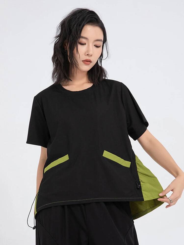 เสื้อยืดผู้หญิงสีเขียวแบบคัลเล - Vintage Fashion Build บทวิจารณ์และราคา