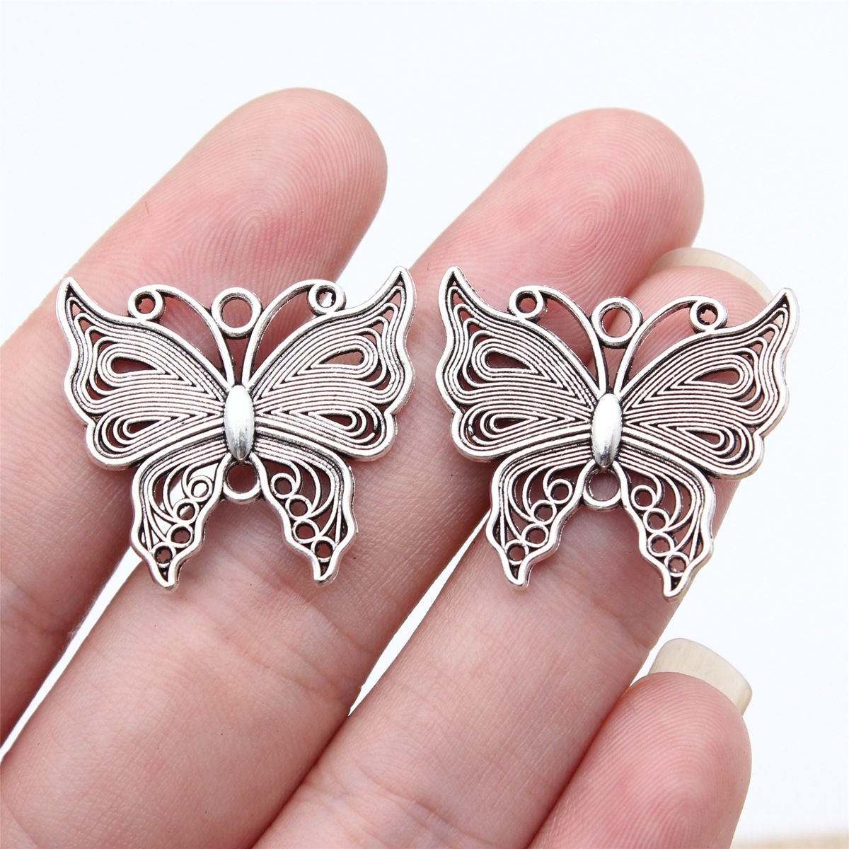 จี้รูปผีเสื้อสไตล์เรโทร ทำจากโ - Vintage Fashion Jewelry Necklaces บทวิจารณ์และราคา