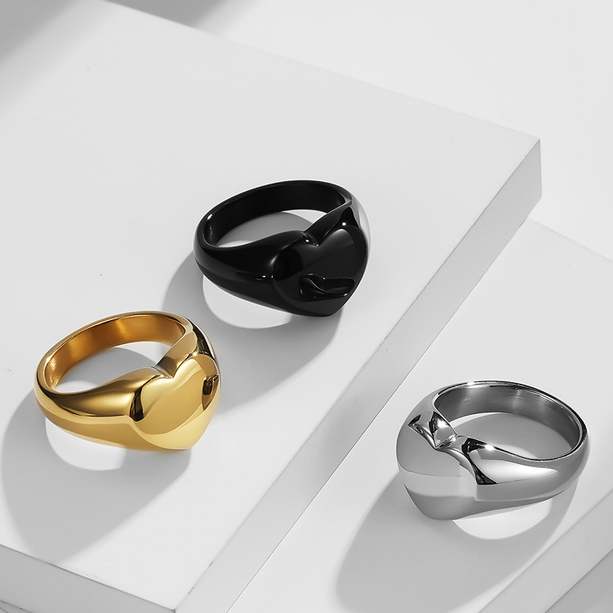ที่กําหนดเองผู้หญิง Signet แหว - Vintage Fashion Rings For Women บทวิจารณ์และราคา